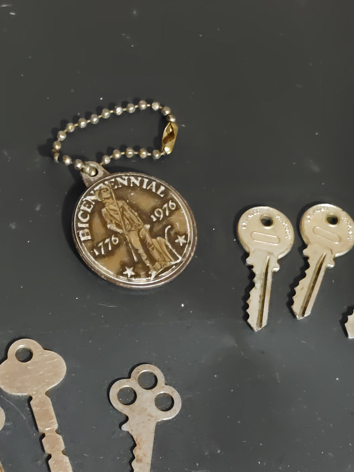 vintage and antique keys lot