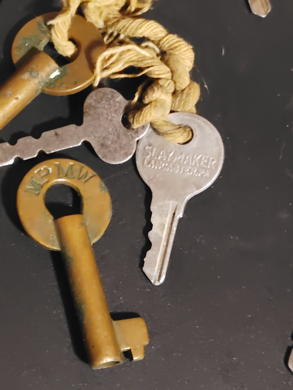 vintage and antique keys lot
