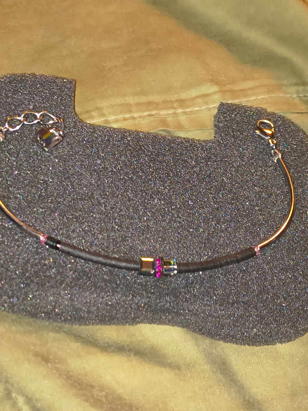 Cuoer De Lion GeoCUBE Necklace and Bracelet set