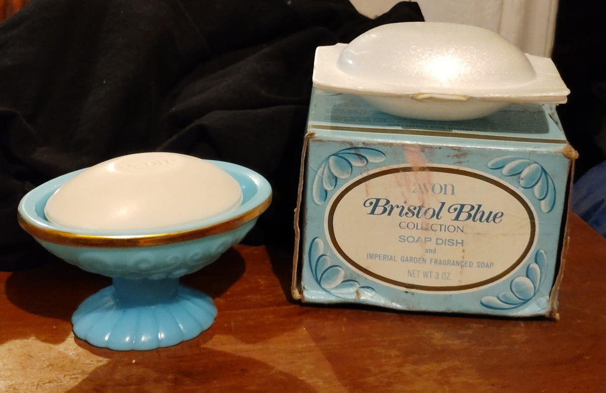 Avon Bristol Blue soap dish