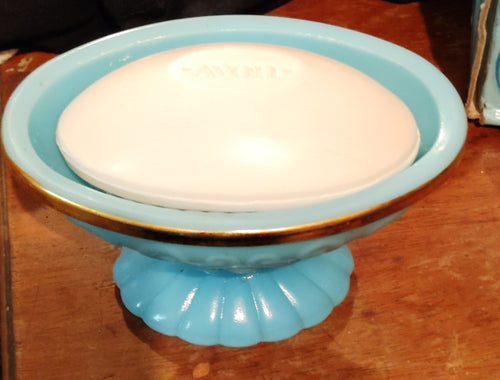 Avon Bristol Blue soap dish