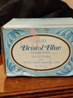 Avon Bristol Blue soap dish